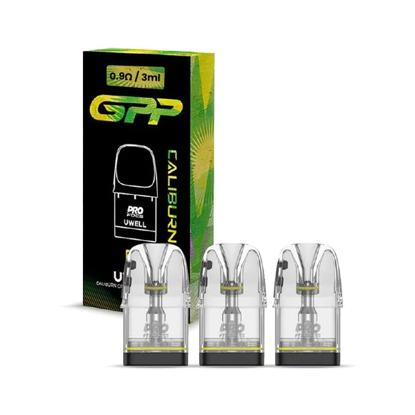 Uwell Caliburn GPP Integrated Coil Cartridge Replacement Pod (Pack of 3)