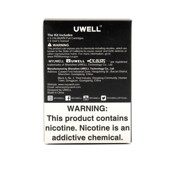 Uwell CALIBURN Replacement Pods - Image 2