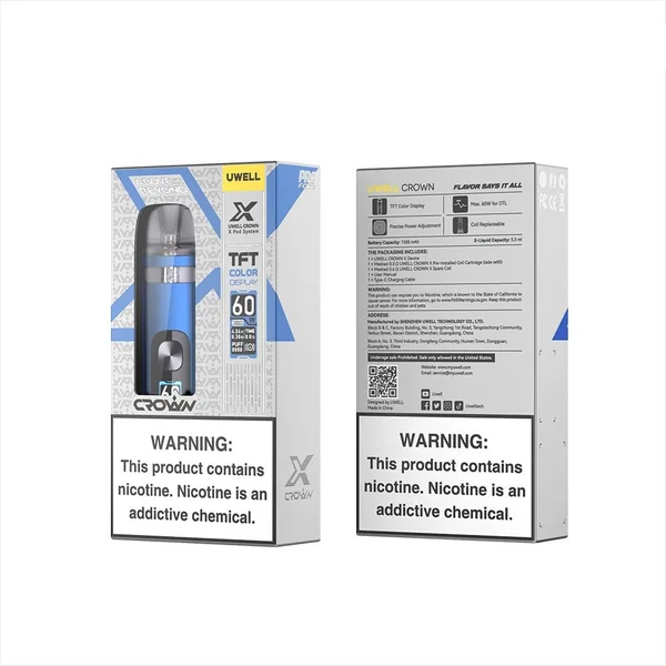Uwell Crown X 60W Pod System Kit 1500mAh - Image 9