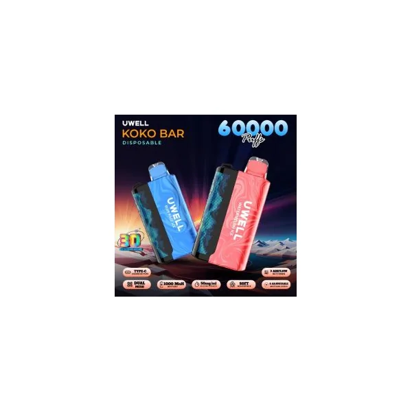 Uwell Koko Bar 60K Puff Disposable - $21