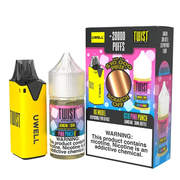 Uwell Twist V6 20000 Puffs Rechargeable Vape Disposable 6mL