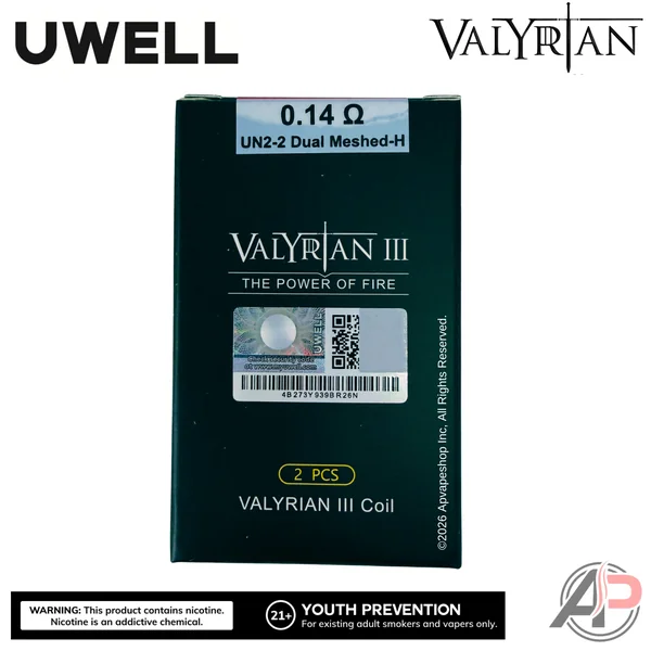 Uwell Valyrian 3 Replacement Coils 2 Pack - Image 3