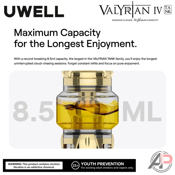 Uwell Valyrian IV Vape Tank - Image 4