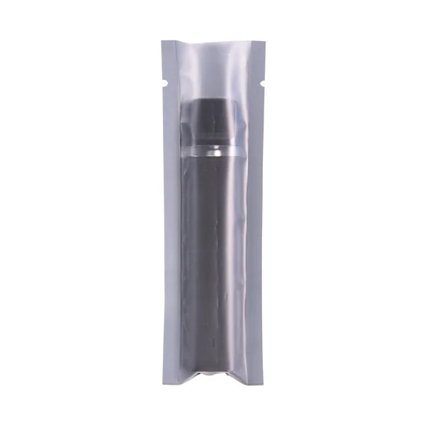V4-Compatible Child Resistant Mylar Bag – Clear Front / Black Back