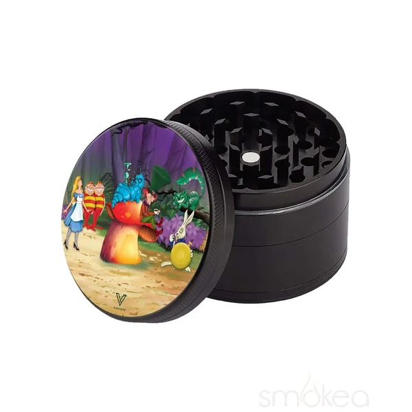 V Syndicate "Alice Mushroom" 4 Piece SharpShred Grinder