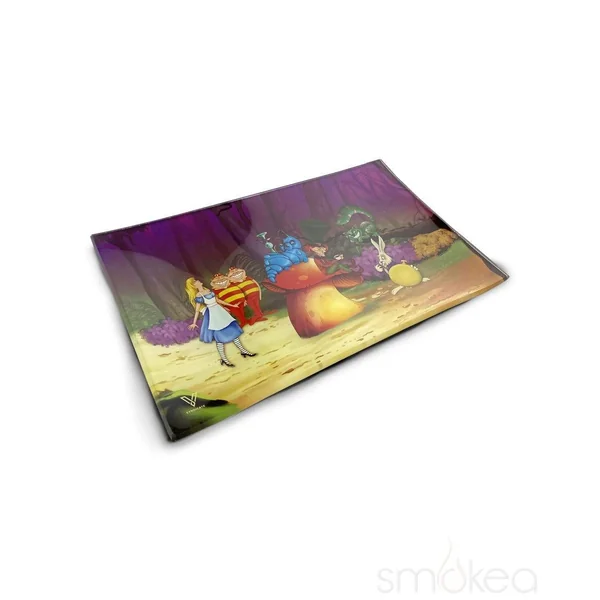 V Syndicate "Alice Mushroom" Glass Rolling Tray - Image 2