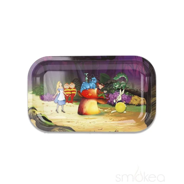 V Syndicate "Alice Mushroom" Metal Rolling Tray