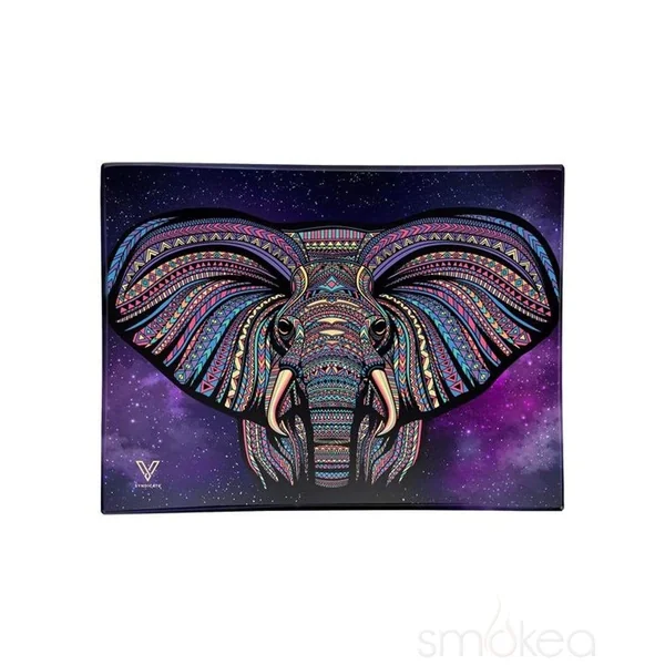 V Syndicate "Elephant" Glass Rolling Tray - Image 2