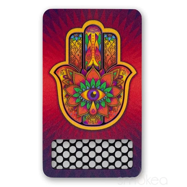V Syndicate "Hamsa Red" Nonstick Grinder Card