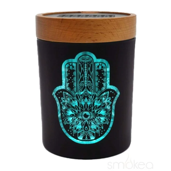 V Syndicate "Hamsa Turquoise" SmartStash Jar