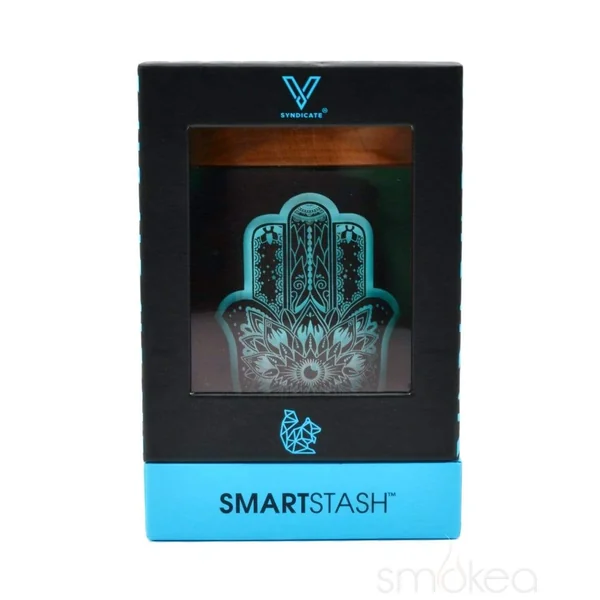 V Syndicate "Hamsa Turquoise" SmartStash Jar - Image 5