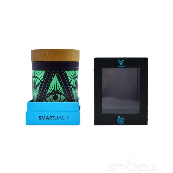 V Syndicate "Illuminati Green" SmartStash Jar - Image 4