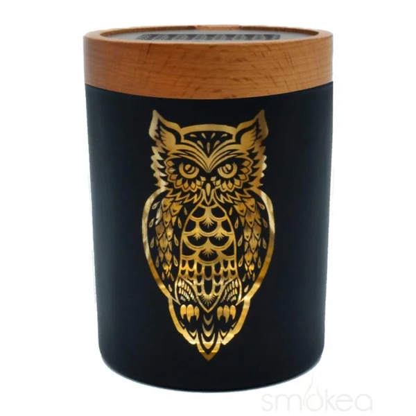 V Syndicate "Owllusion Orange" SmartStash Jar