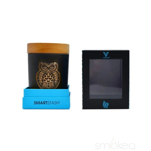 V Syndicate "Owllusion Orange" SmartStash Jar - Image 4