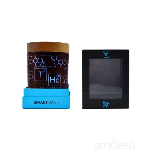 V Syndicate "THC Elemental Blue" SmartStash Jar - Image 4