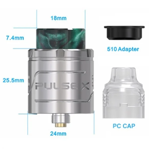 Vandy Vape Pulse X BF RDA Free E Liquid - Image 6
