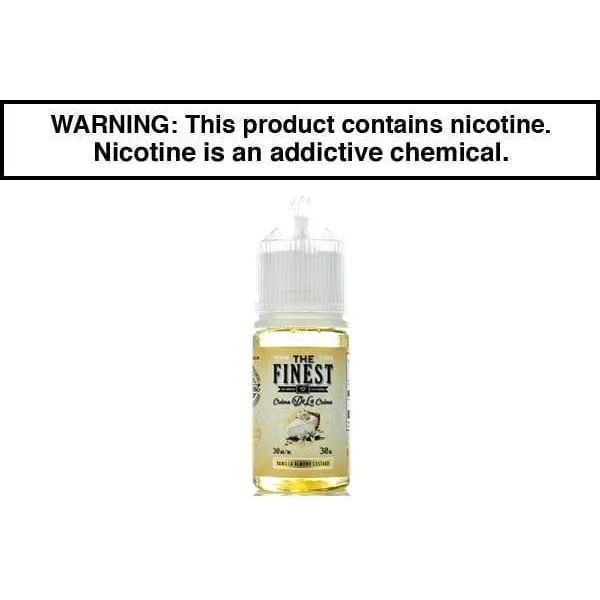 VANILLA ALMOND CUSTARD BY THE FINEST SALT NIC 30ML