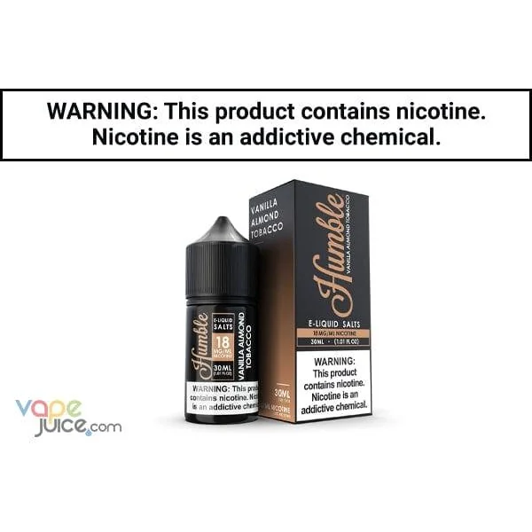 VANILLA ALMOND TOBACCO BY HUMBLE SALTS TFN 30ML