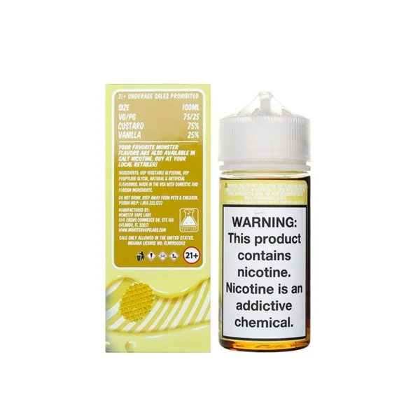Vanilla By Custard Monster - 6mg - 100ml (TFN) - Image 3