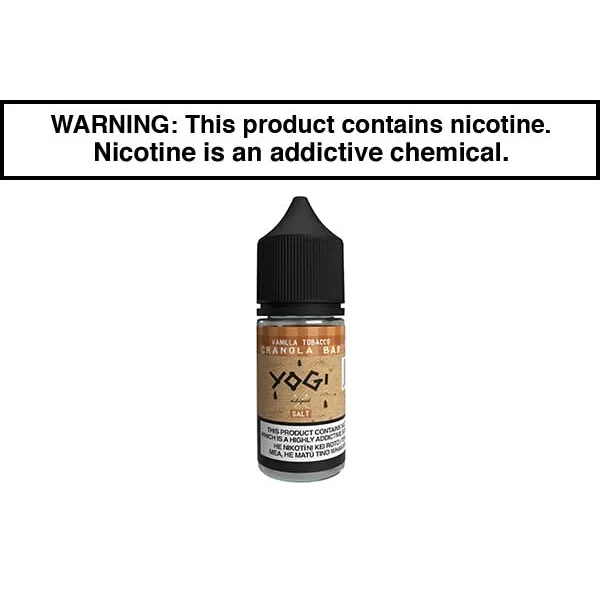 VANILLA TOBACCO BY YOGI SALT 30ML