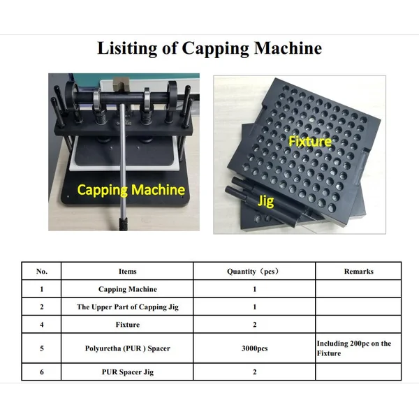 Vape Cartridge Cap Press Machine | Snap-Fit Batch Capping Solution (Cap 100 at a Time) - Image 2