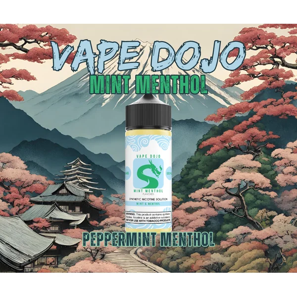 Vape Dojo - Mint Menthol Flavored Synthetic Nicotine Solution