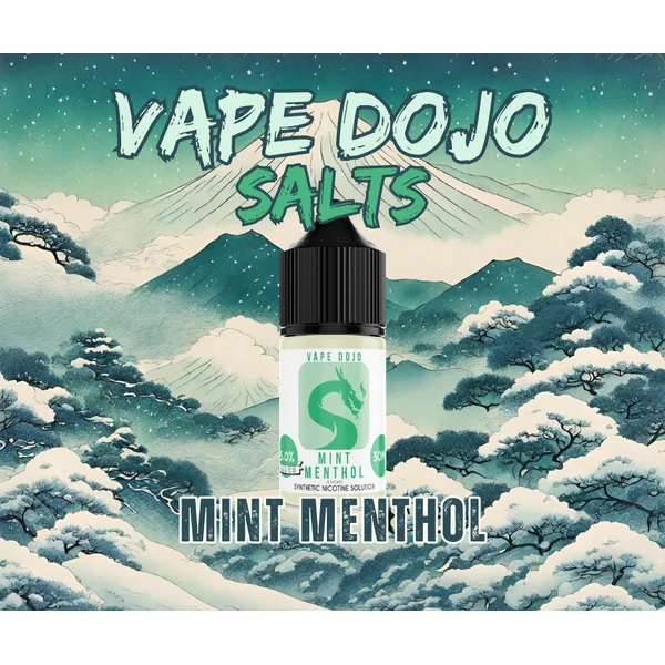 Vape Dojo Salts - Mint Menthol Flavored Synthetic Nicotine Solution