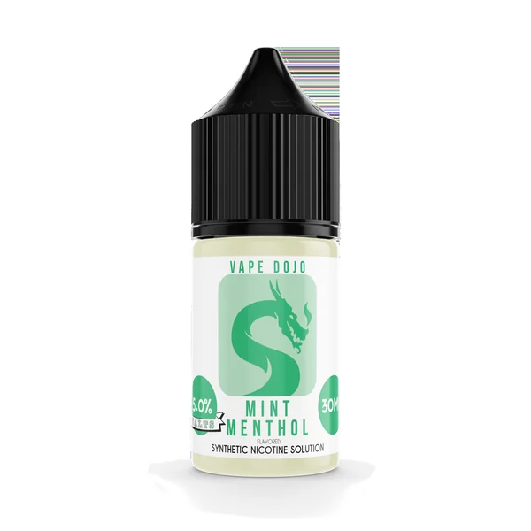 Vape Dojo Salts - Mint Menthol Flavored Synthetic Nicotine Solution - Image 2