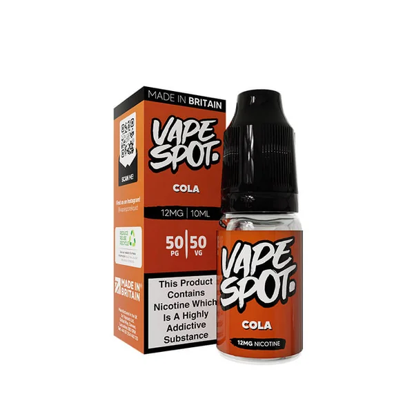 Vape Spot Cola E-Liquid 10ml - Image 2