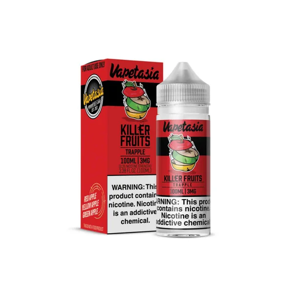 Vapetasia Killer Fruits Trapple 100ml Synthetic Nicotine E-Juice