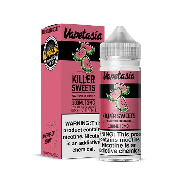 Vapetasia Killer Fruits Watermelon Gummy 100ml Vape Juice