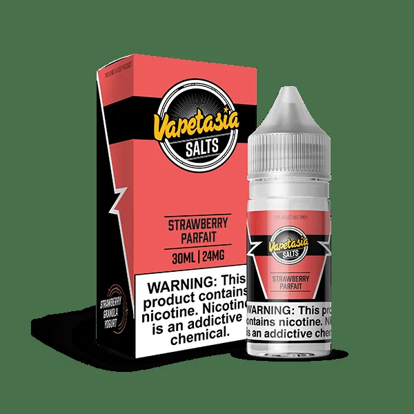Vapetasia Salt Strawberry Parfait eJuice