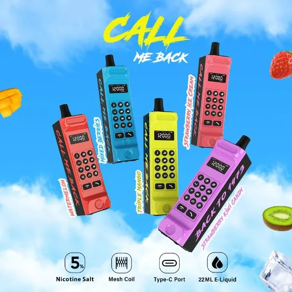 VapMod MV12000 12000 Puffs Rechargeable Vape Disposable 22mL