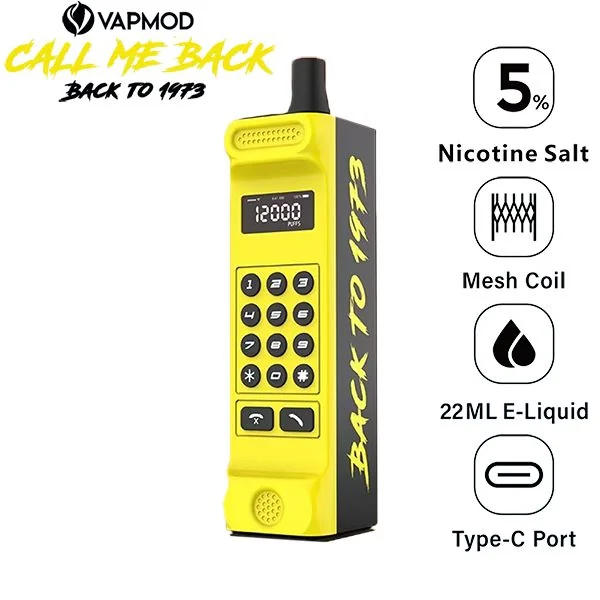 VapMod MV12000 12000 Puffs Rechargeable Vape Disposable 22mL - Image 10