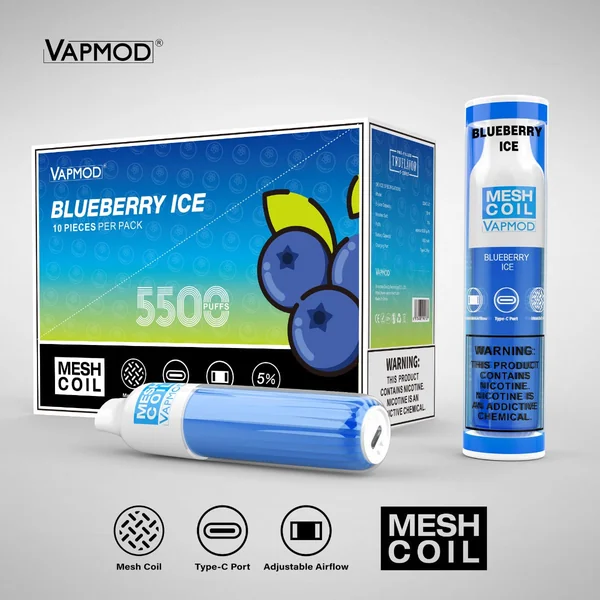 Vapmod QD40-V2 5500 Puffs Single Disposable Vape 15mL - Image 3
