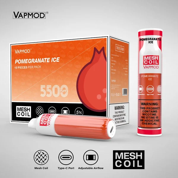 Vapmod QD40-V2 5500 Puffs Single Disposable Vape 15mL - Image 4