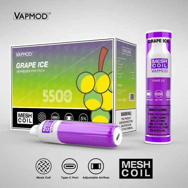 Vapmod QD40-V2 5500 Puffs Single Disposable Vape 15mL - Image 6