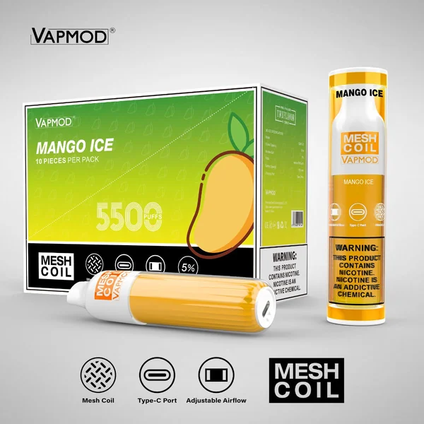 Vapmod QD40-V2 5500 Puffs Single Disposable Vape 15mL - Image 8