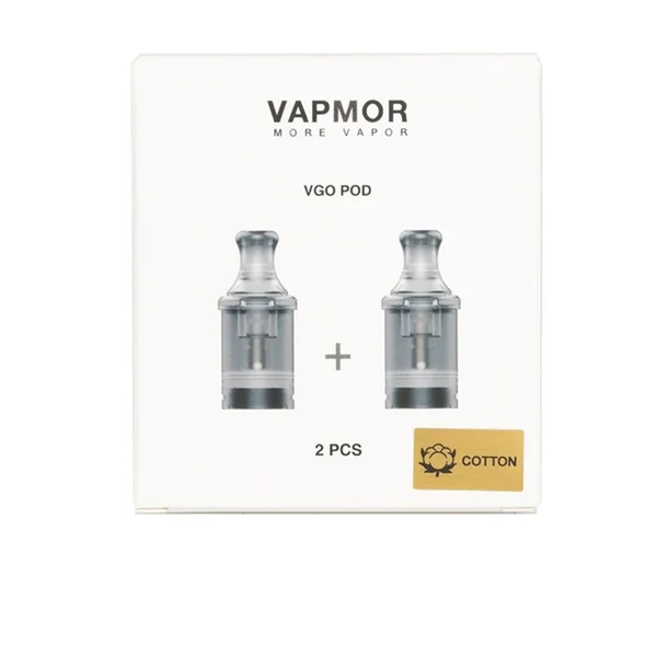 Vapmor VGO Cotton Replacement Pod | 2 Pack - VapeLoft