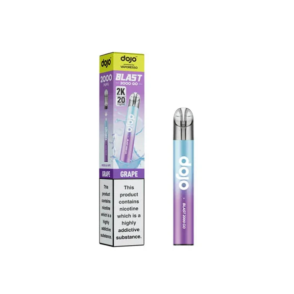 Vaporesso Dojo Blast 2000 Go Prefilled Pod Kit - Image 9