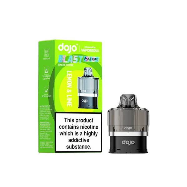 Vaporesso Dojo Blast 6000 Lemon & Lime Prefilled Pods