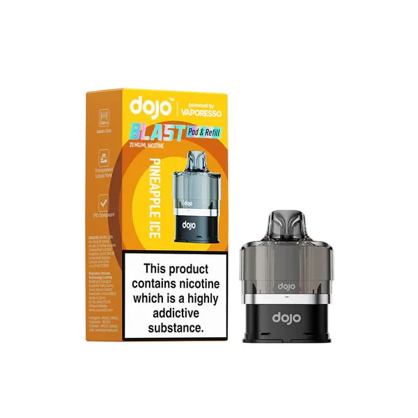 Vaporesso Dojo Blast 6000 Pineapple Ice Prefilled Pods