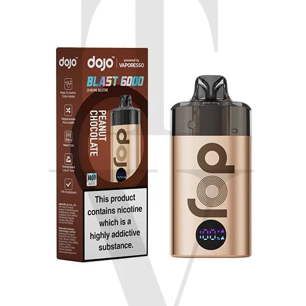 VAPORESSO DOJO BLAST 6000 VAPE KIT - Image 11