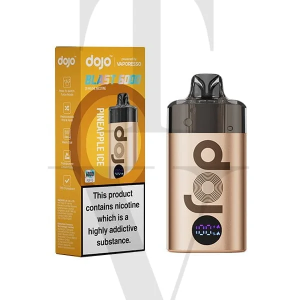 VAPORESSO DOJO BLAST 6000 VAPE KIT - Image 12