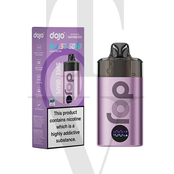 VAPORESSO DOJO BLAST 6000 VAPE KIT - Image 14