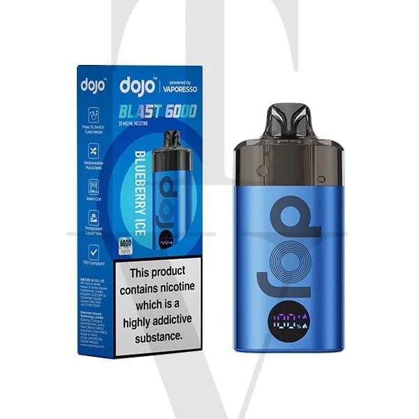 VAPORESSO DOJO BLAST 6000 VAPE KIT - Image 3