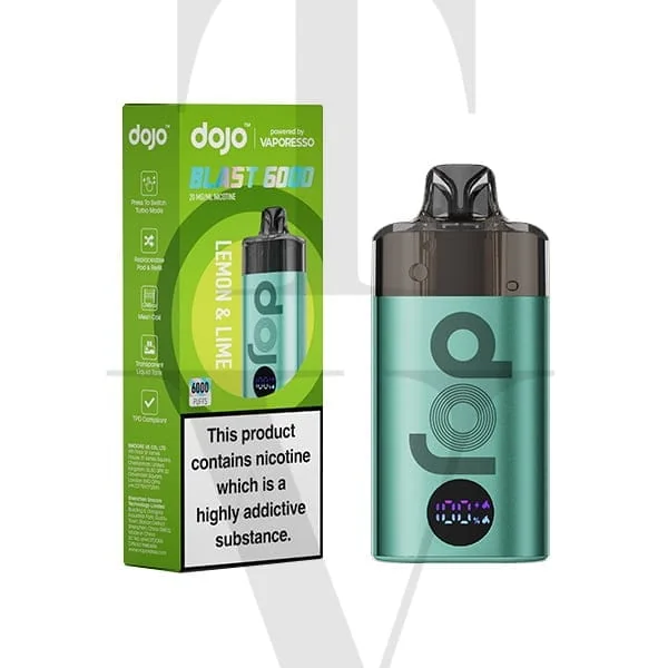 VAPORESSO DOJO BLAST 6000 VAPE KIT - Image 9