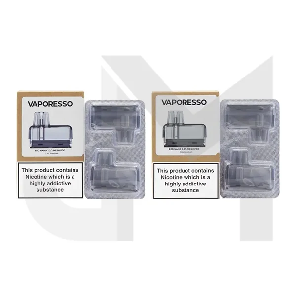 Vaporesso Eco Nano Replacement Pod 2ml (0.8Ω/1.2Ω)