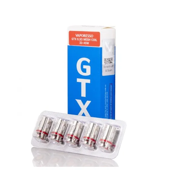 Vaporesso GTX Coils – 5 Pack