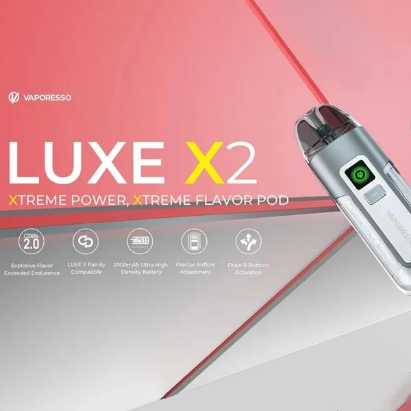 Vaporesso Luxe X2 40W Pod System - Image 3